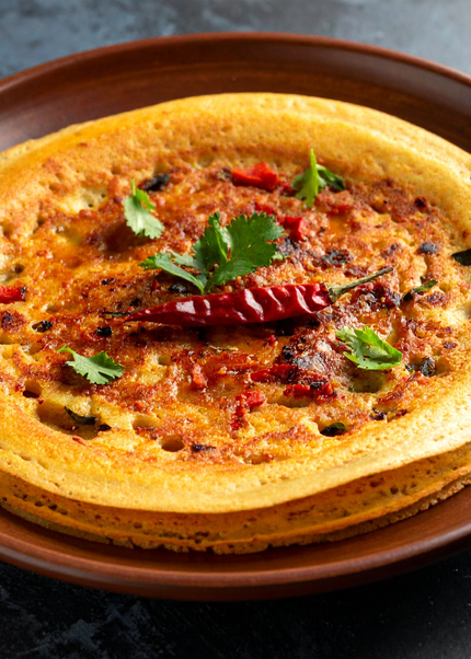 Tomato Onion Uttapam