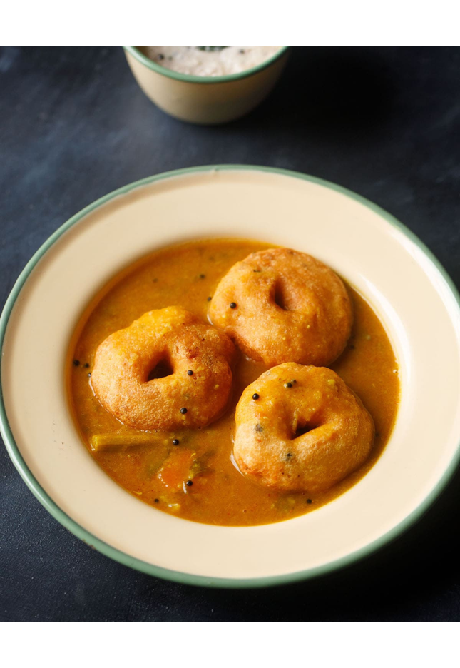 Sambar Vada Plate