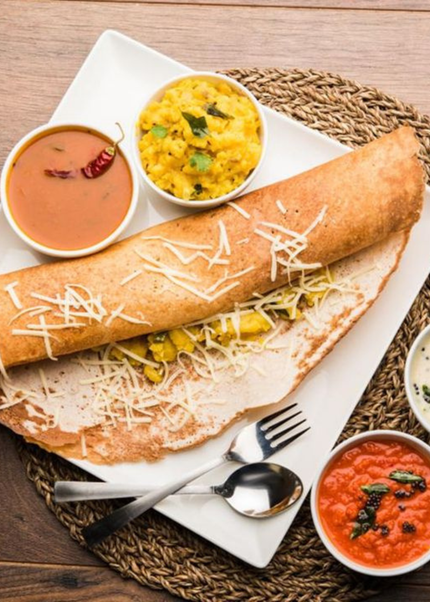 Cheese Masala Dosa